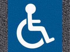 Marcaj cu pictograme cu dizabilitati